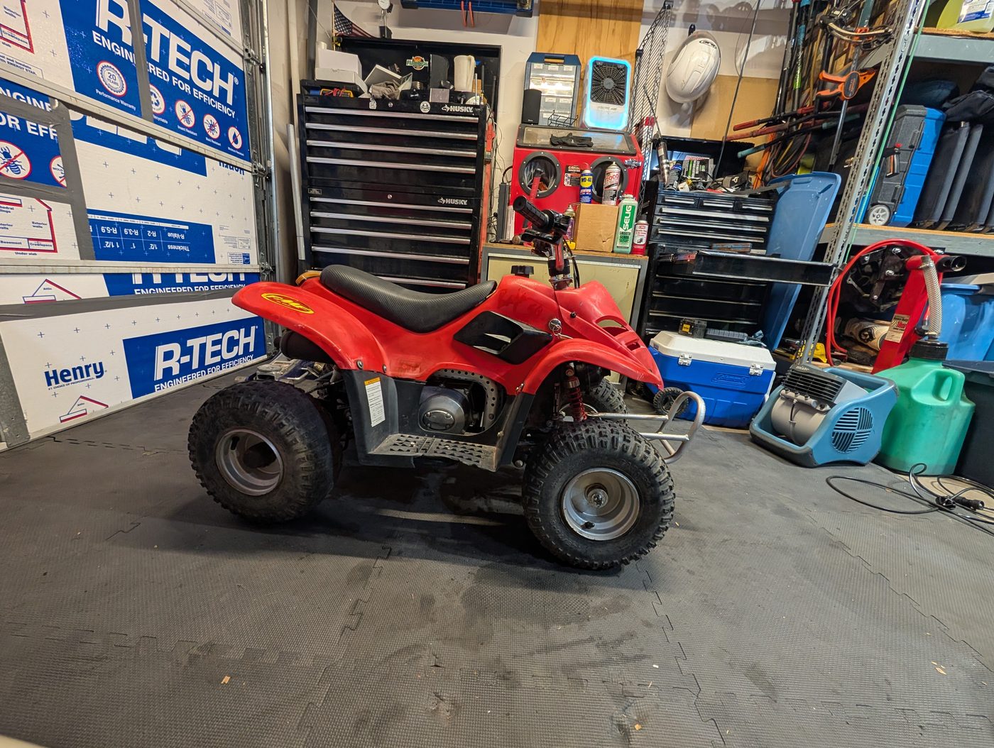 ATV in the 224 Powersports shop