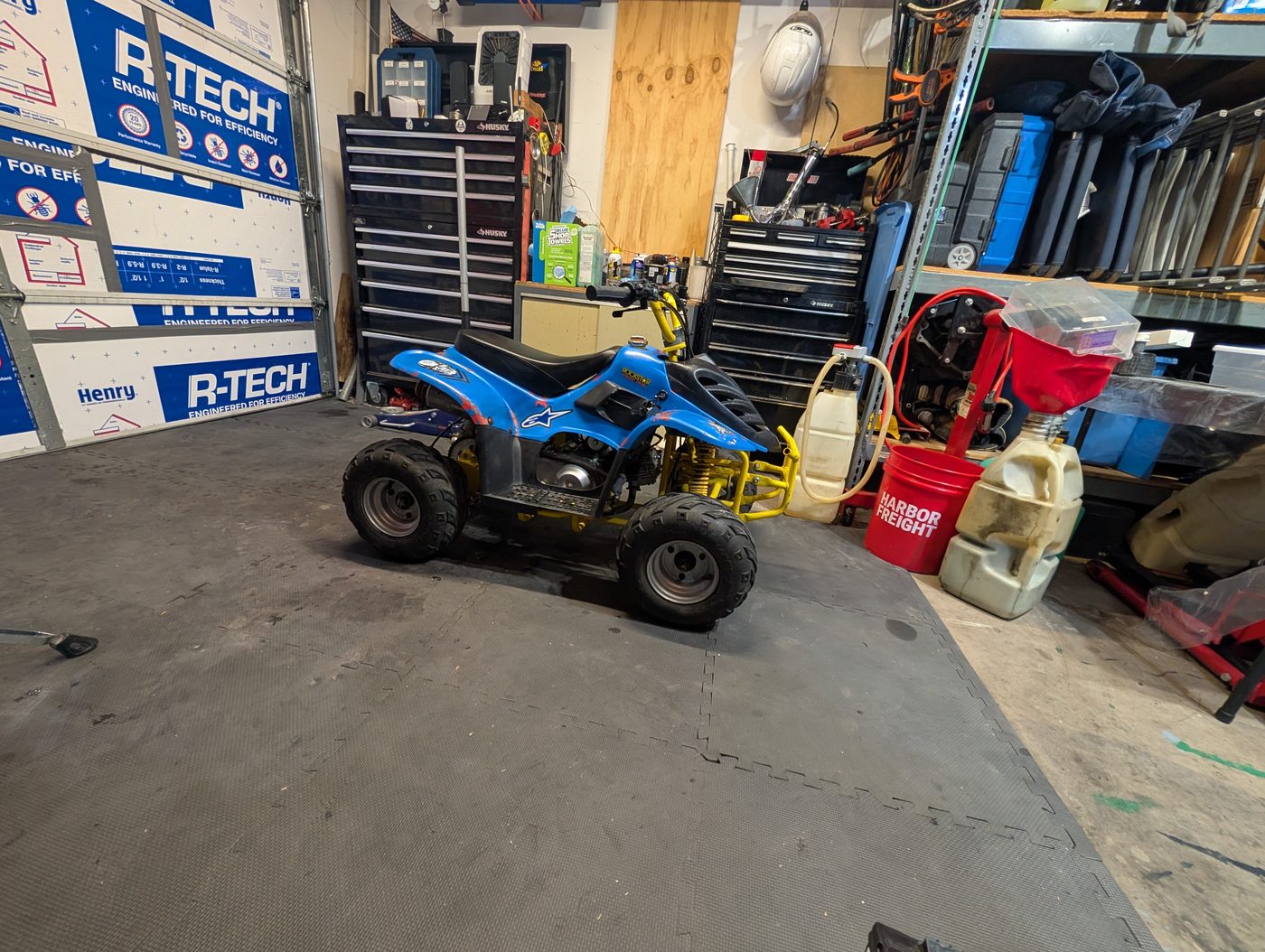 ATV project in the 224 Powersports shop