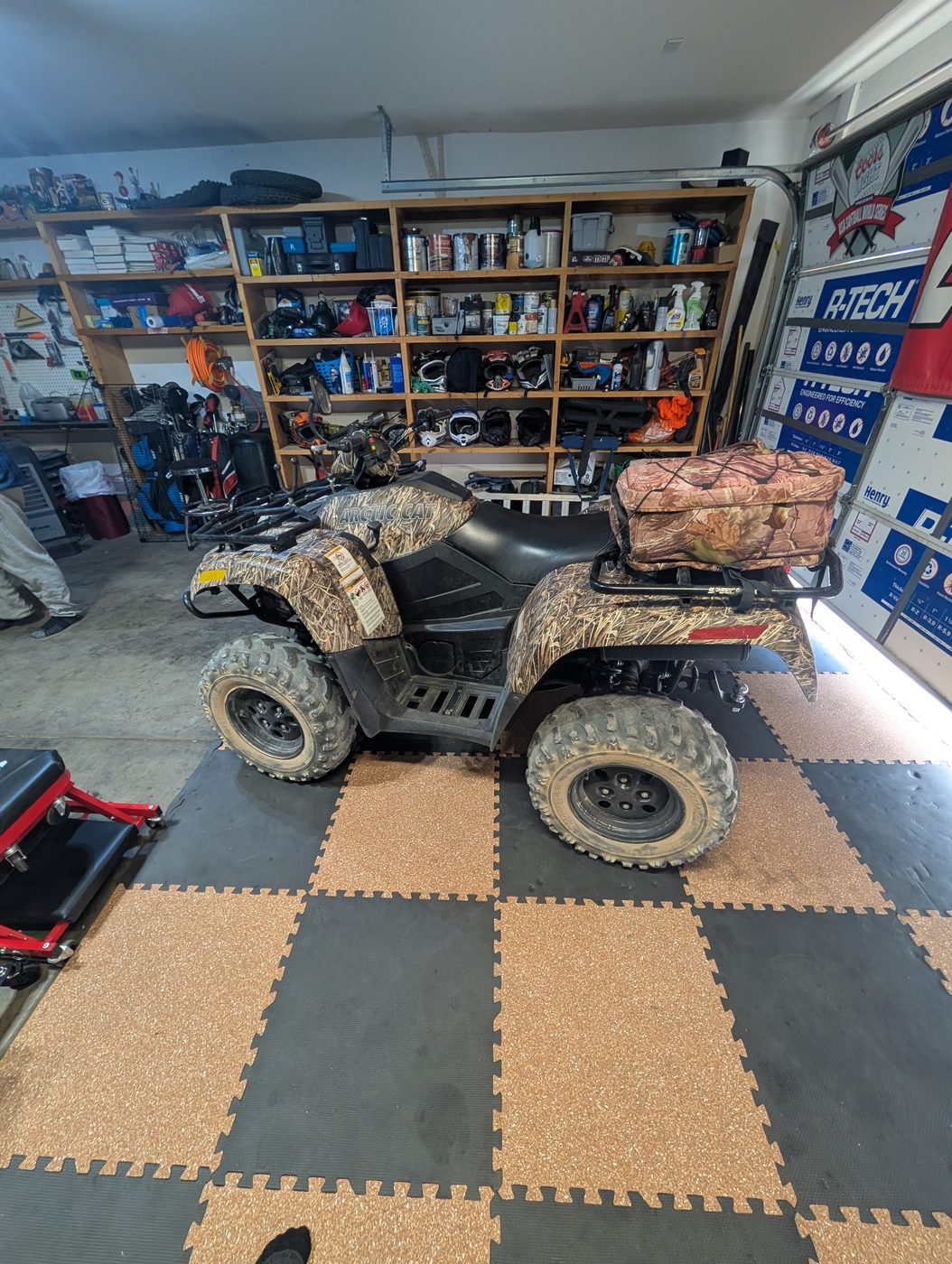 ATV in the 224 Powersports shop